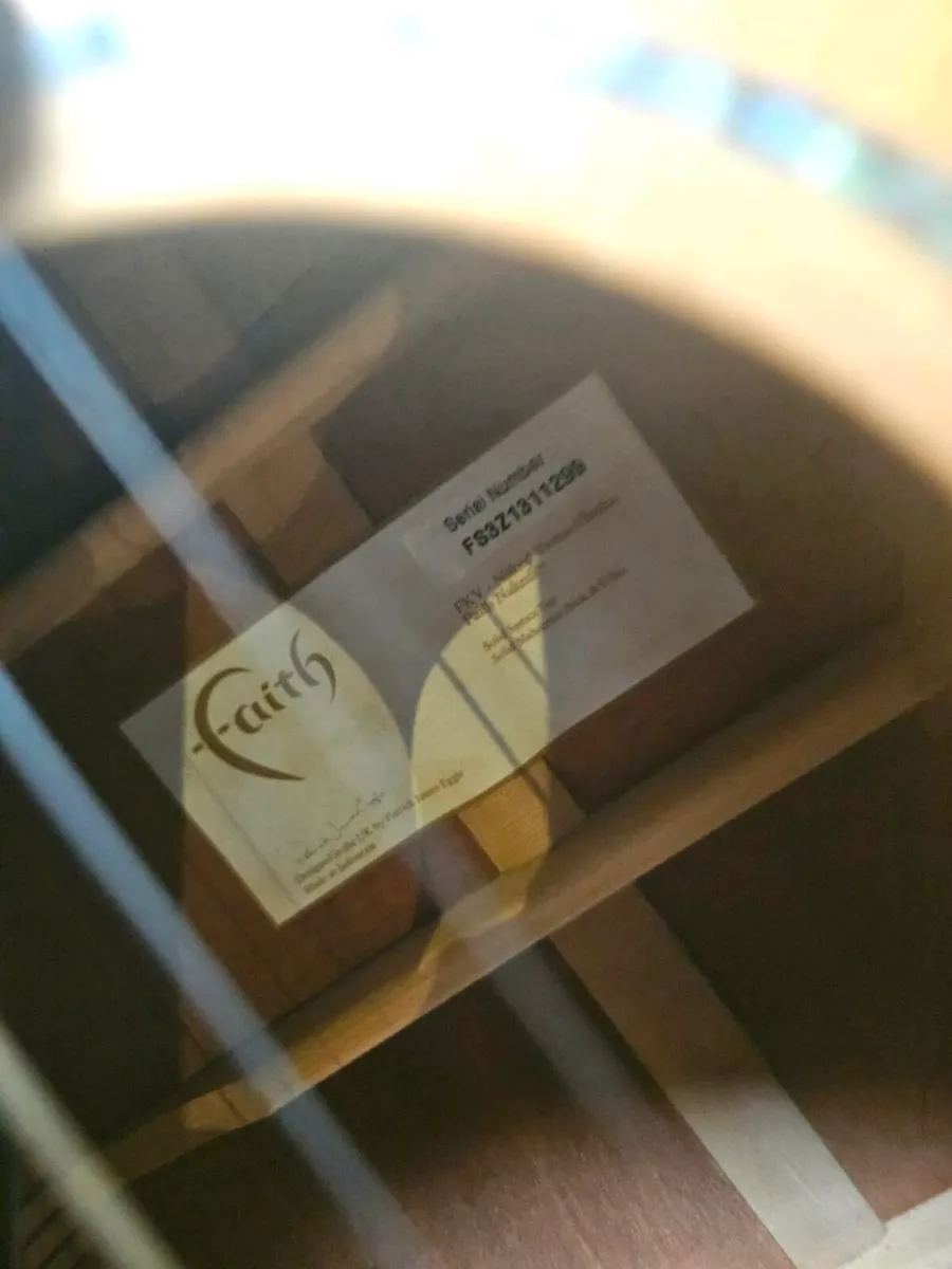 Faith Naked Acoustic Guitar - Image 3