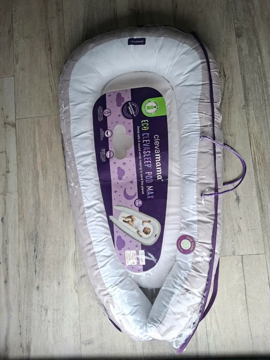 Clevamama cleva sleep pod max with spare cover - Image 2