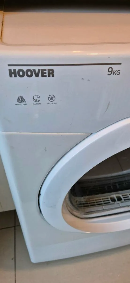 Hoover 9kg condenser dryer - for parts FAULTY - Image 3