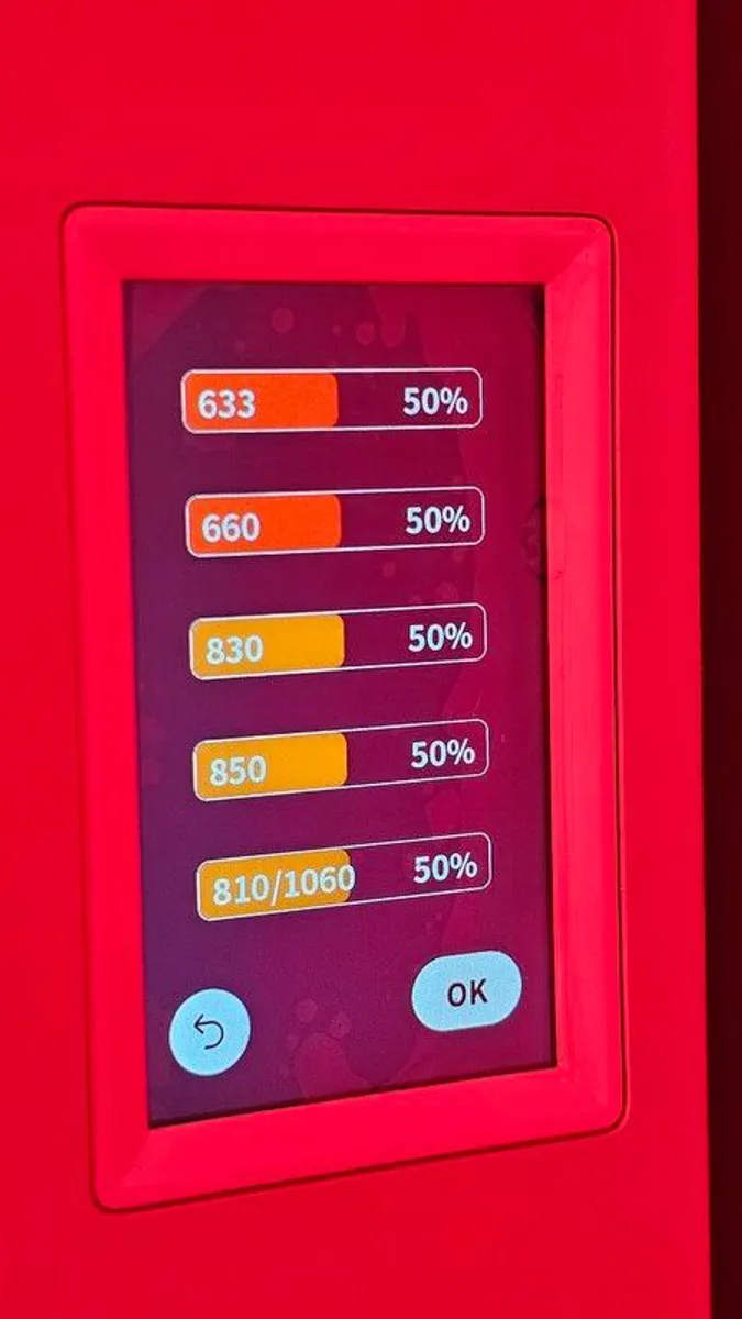 SGROW ESPro1500 Red Light Therapy Panel (Like New, Boxed) - Image 2