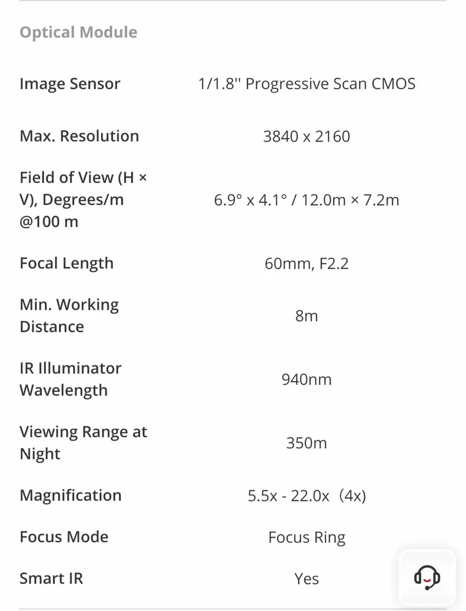 Binoculars Thermal Hikmicro Habrok 4K HE25LN - Image 2