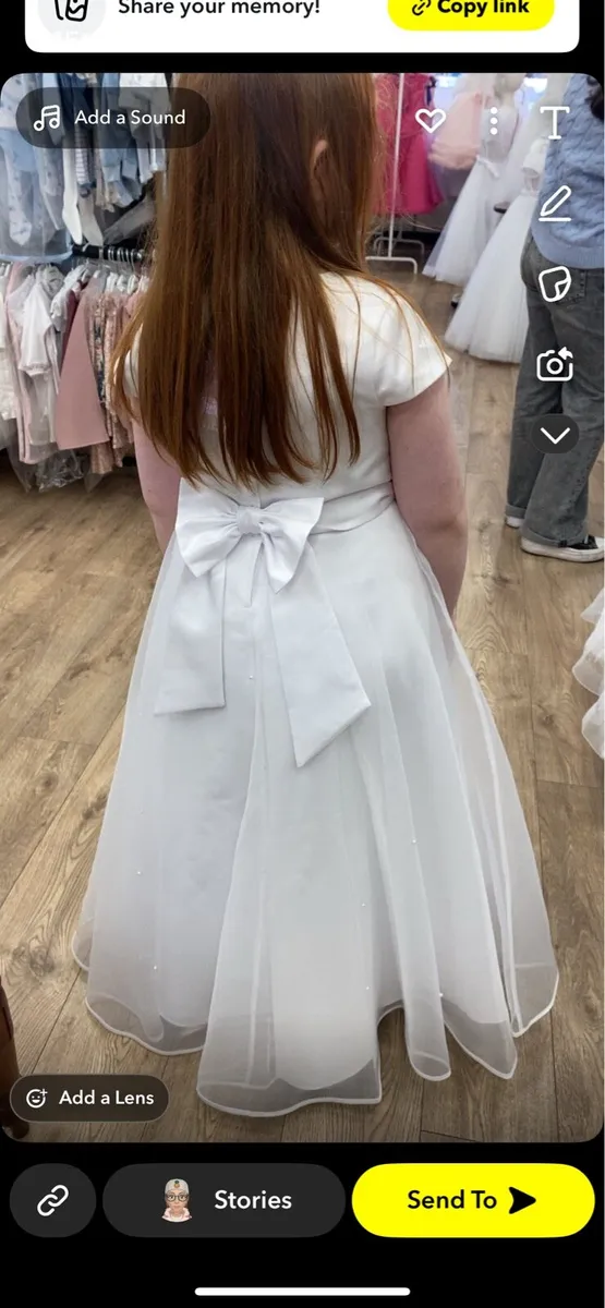 Communion dress age 11 - Image 4