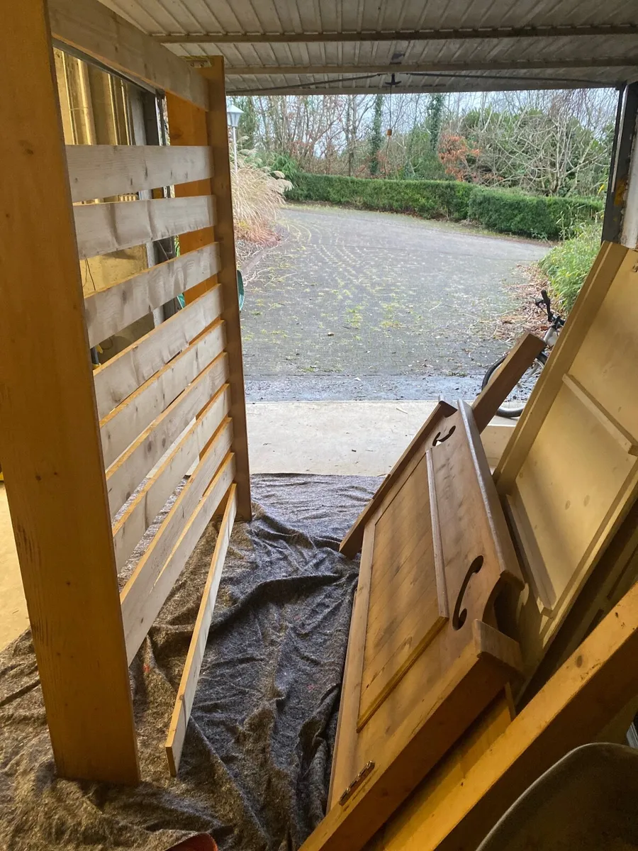 Free Wooden double bedframe - Image 2