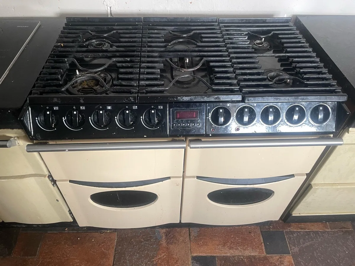 AGA dual fuel cooker - Image 1