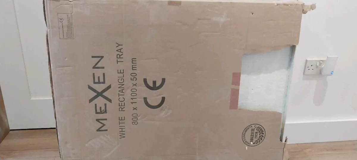 Mexen shower tray 1100 x 800 x50mm - Image 2