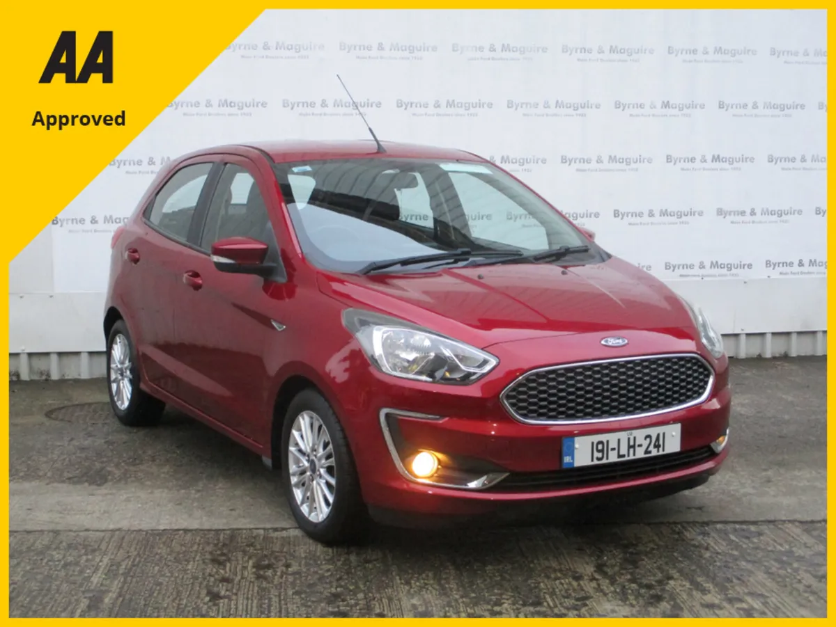 Ford KA+ ZETEC 1.2 85PS M5 5DR LOW KMS.  FULL FORD - Image 1