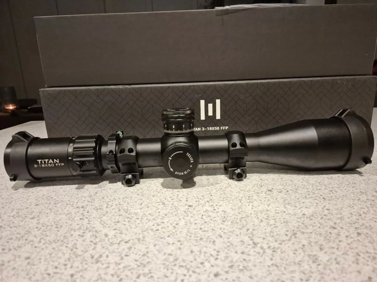 Element Optics Titan 3-18x50 APR-2D Mil Rifle Scope - Image 3