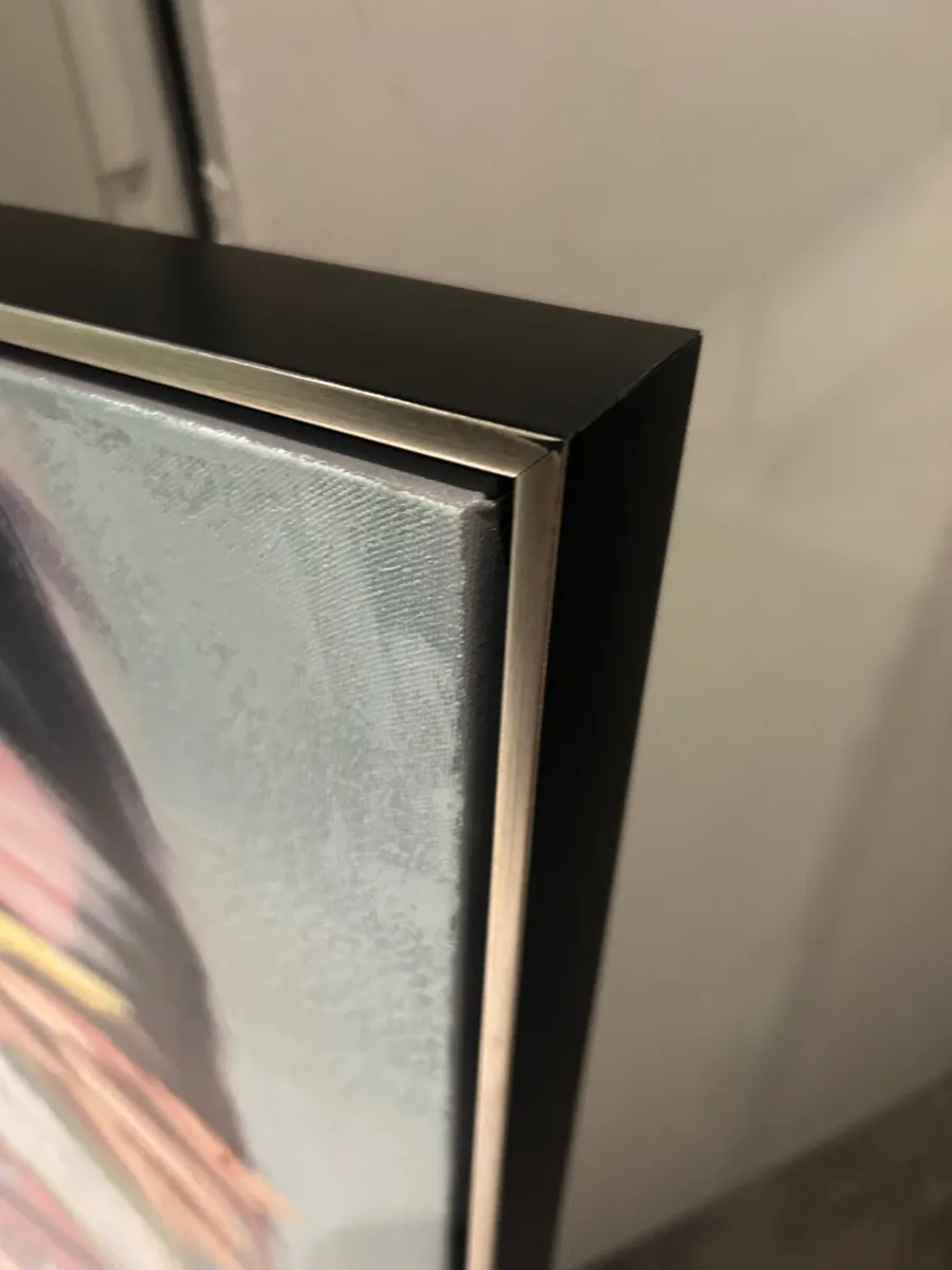 Large framed statement canvas from EZ Living - Image 4