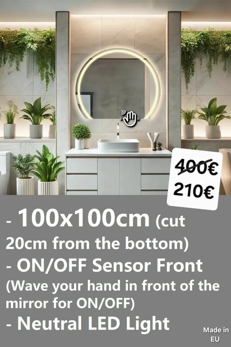LED Bathroom Mirror - Image 1