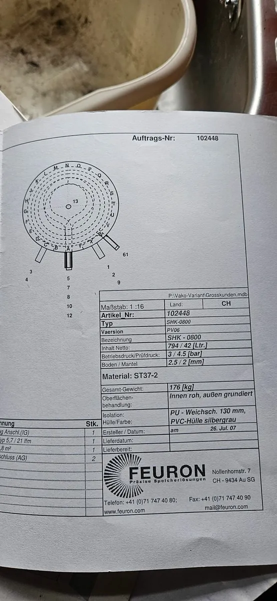 Hot water cylinder - Image 3