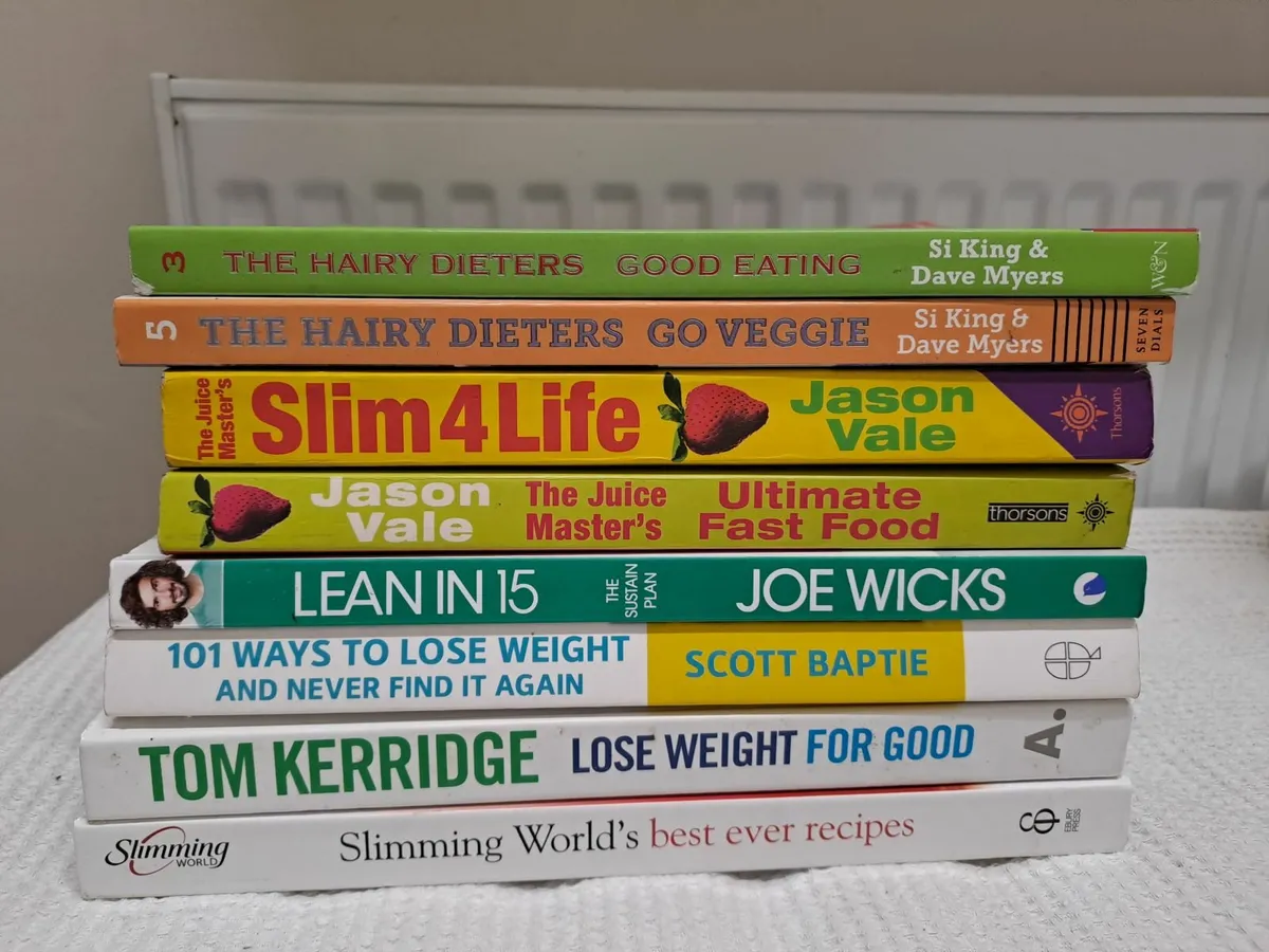 Selection of weight loss books - Image 1