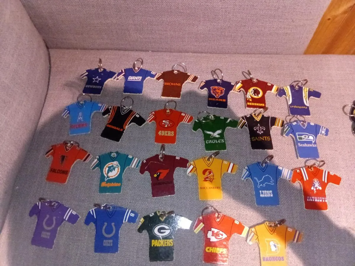 NFL Keyrings - Image 1