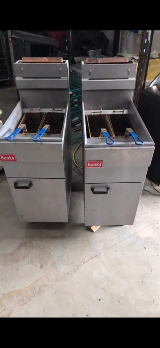 4 Burner Gas fryers GF40