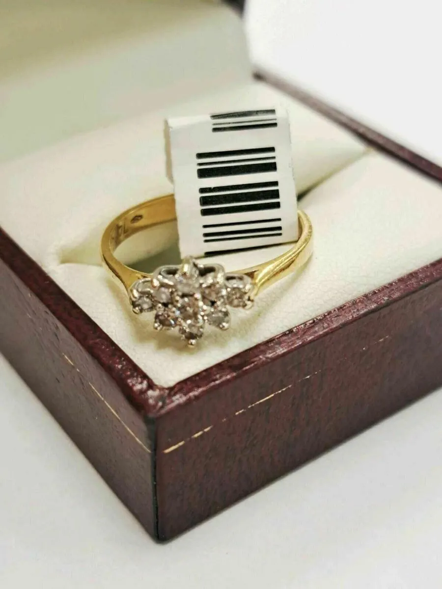 18K Gold Diamond Ring 18Ct - Image 4