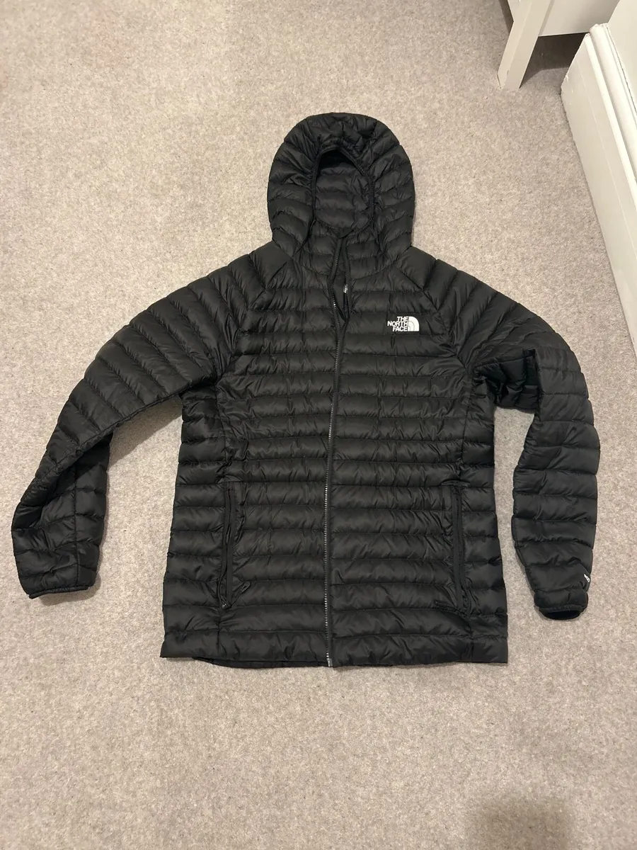 North Face Coat - Black Down Jacket - Image 1
