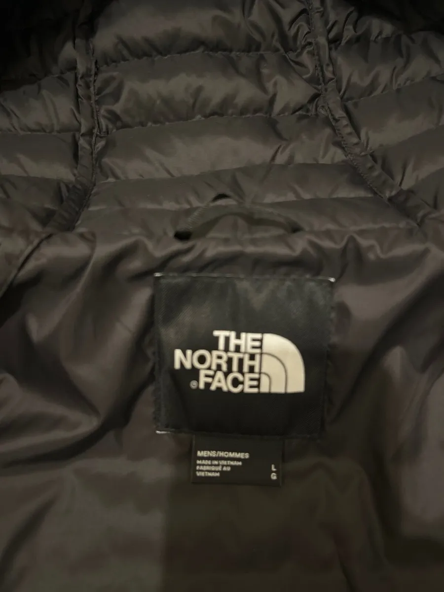 North Face Coat - Black Down Jacket - Image 3
