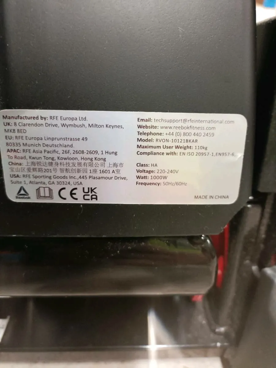 Reebok Treadmill - Image 4