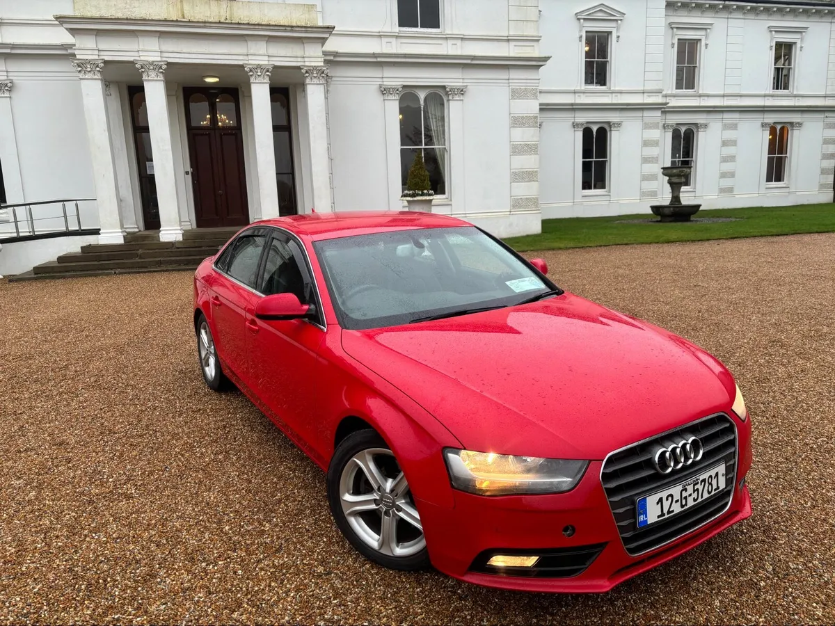 2012 Audi A4 TECHNIK model 2.0 TDI 140 bhp high sp - Image 1