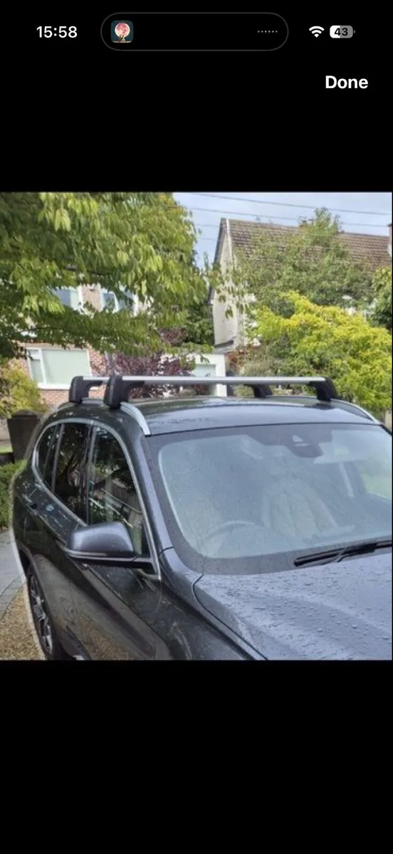 Official BMW Roof Bars (Bmw X1 : fits 2015 To 2022 - Image 1