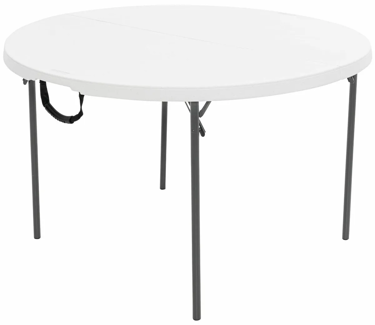 Dining Table Foldable Desk White BBQ Party - Image 1