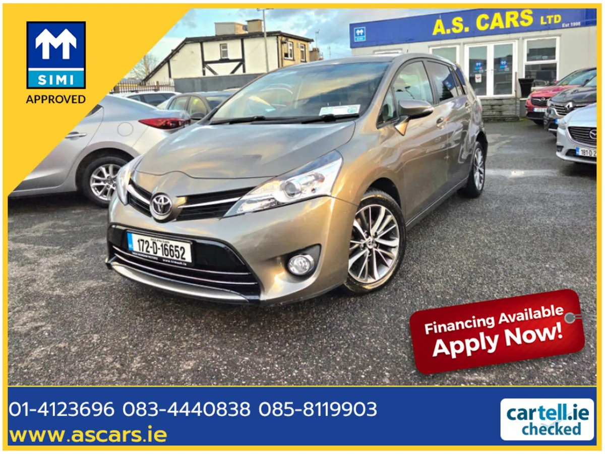 Toyota Verso 1.6 D SOL SKYVIEW 7 SEATER ** IRISH C - Image 1
