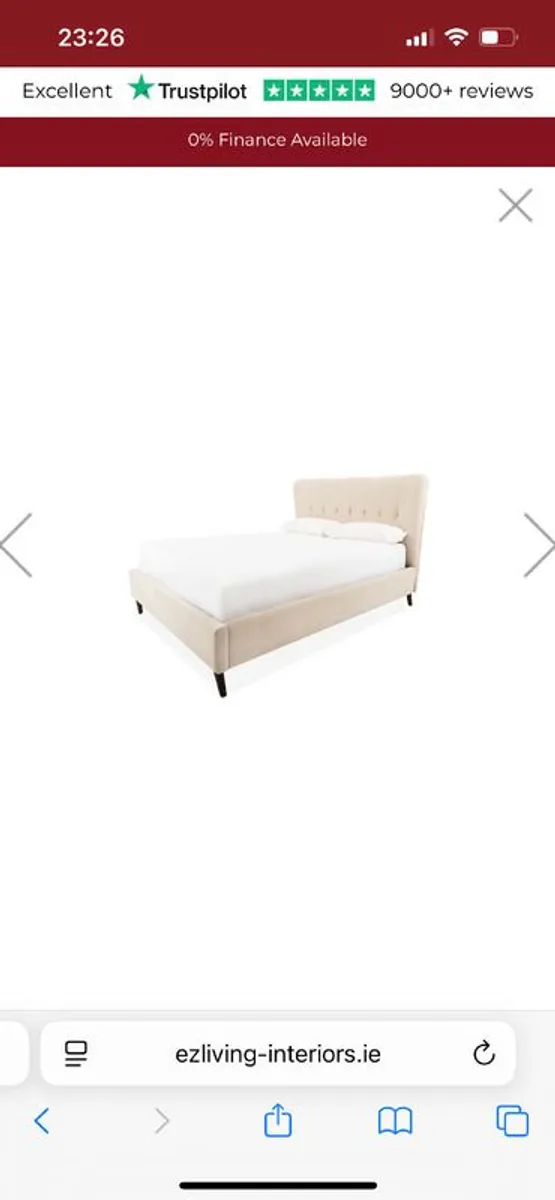 Super King Bed & Mattress (Like New) - Image 3