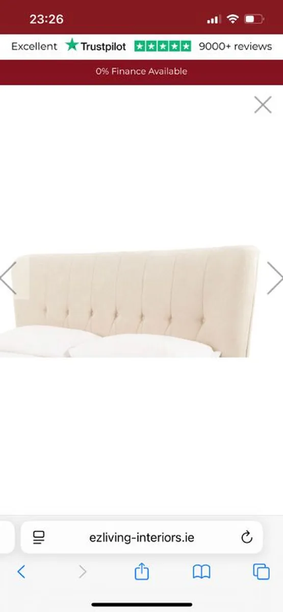 Super King Bed & Mattress (Like New) - Image 4