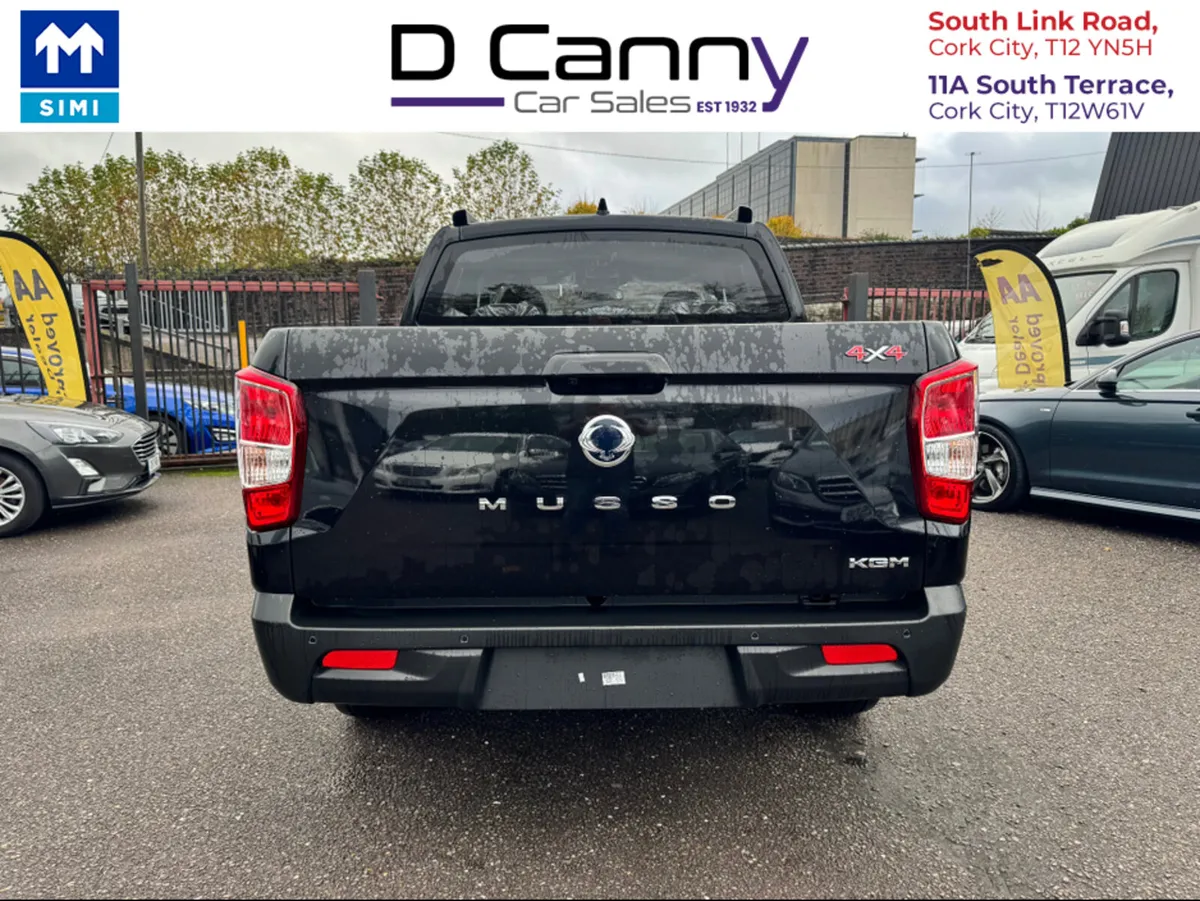 KGM Musso 2.2 pickup 5 seater commercial 4wd 200 B - Image 3