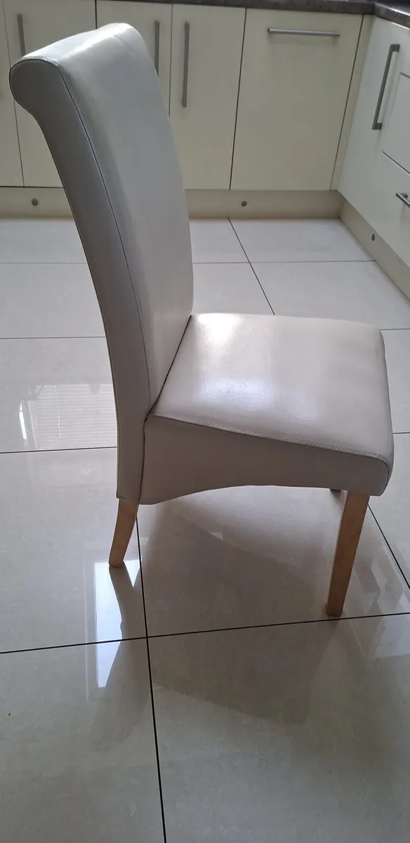 Dining Chairs leather - Image 3