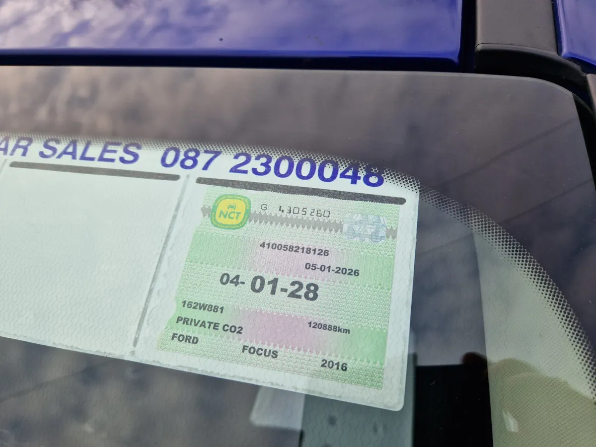 16 FORD FOCUS PETROL...NCT 1/28.. - Image 4