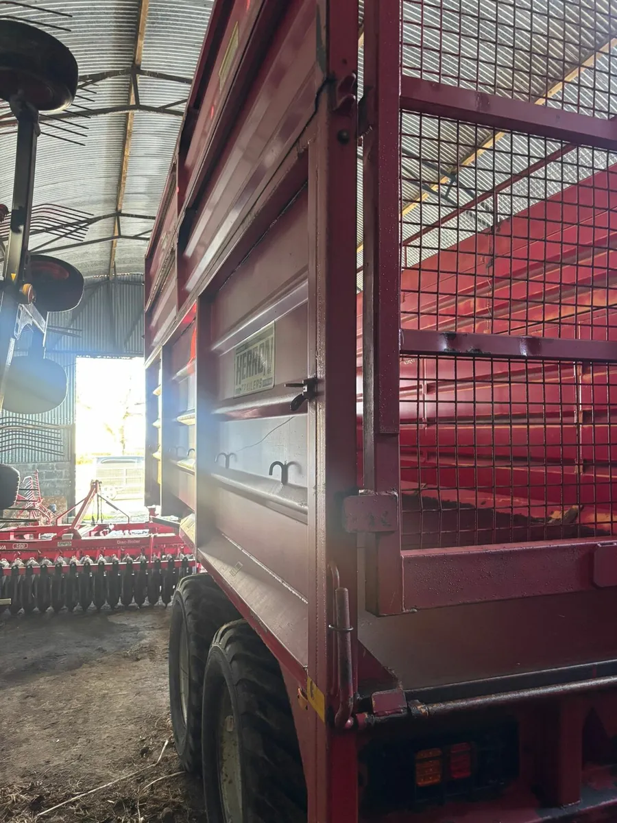 2009 18FT Herron Silage Trailer - Image 3