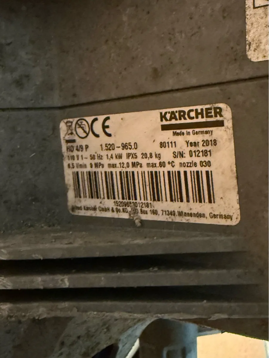 Karcher pressure washer - Image 3