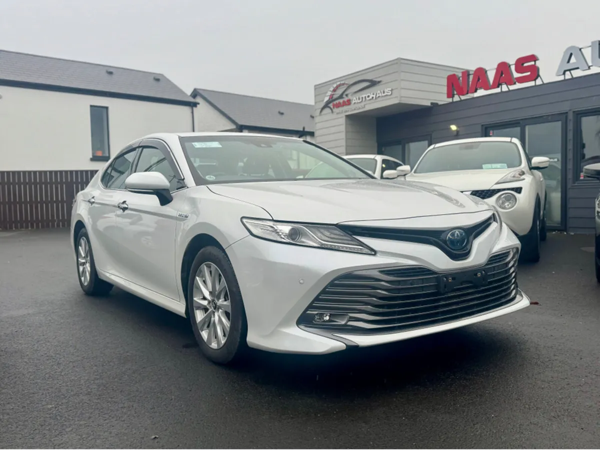 Toyota Camry Hybrid – Pearl White, High Spec, JBL, - Image 2