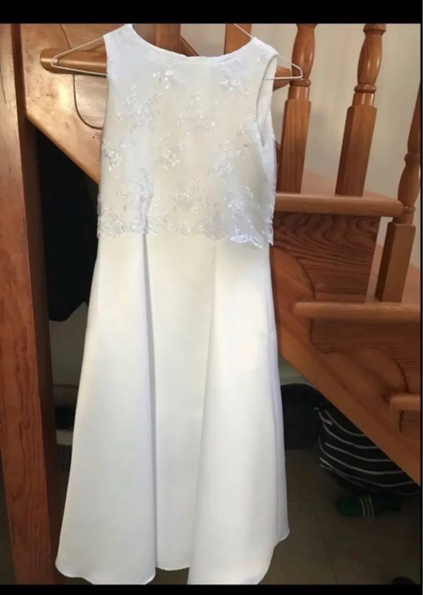 Communion Dress- Paul Costello Size 8 - Image 1