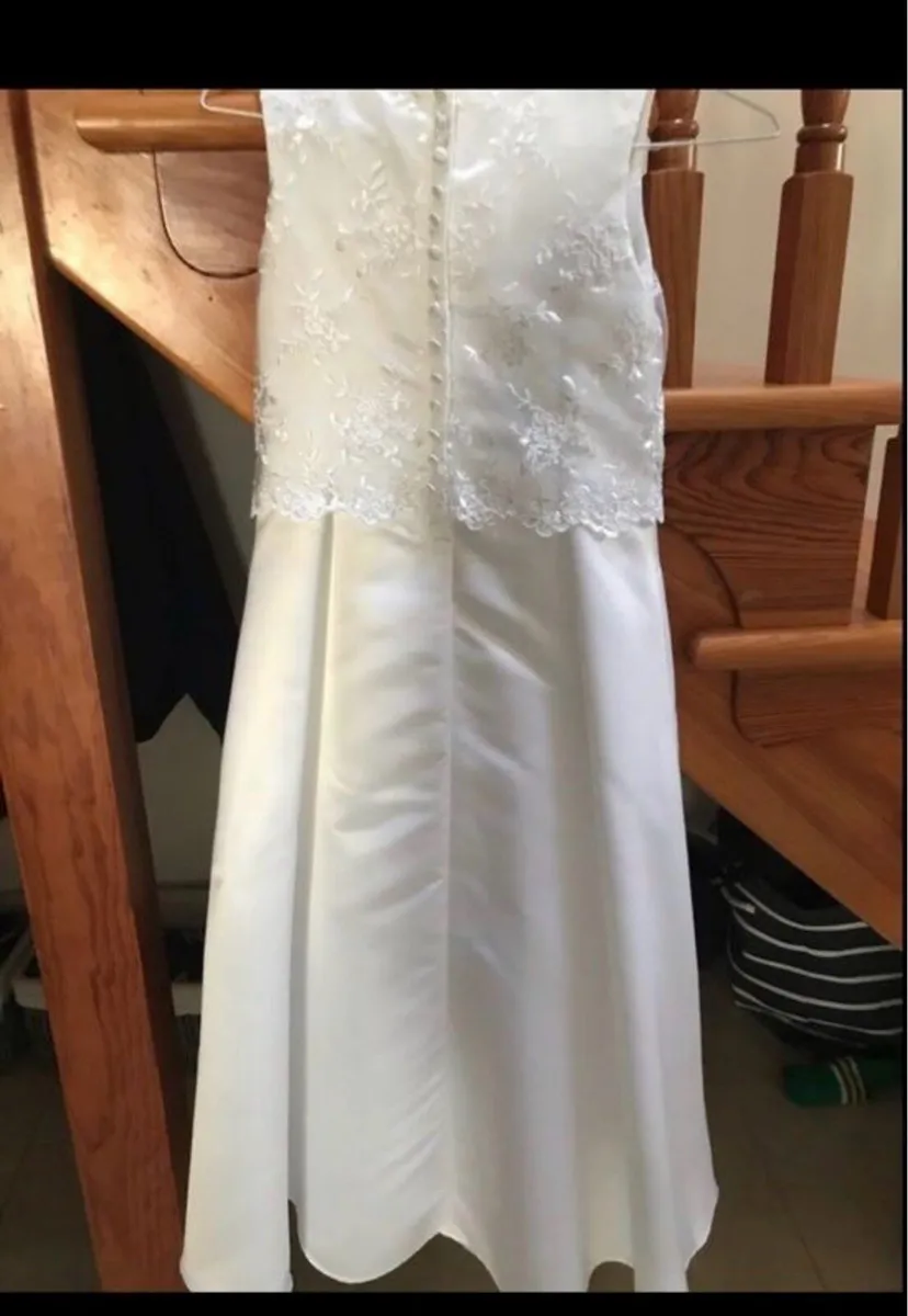 Communion Dress- Paul Costello Size 8 - Image 3