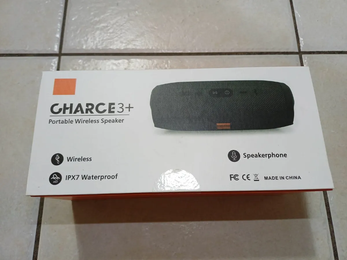 Charge 3 Life Waterproof Bluetooth Stereo Speakers - Image 1