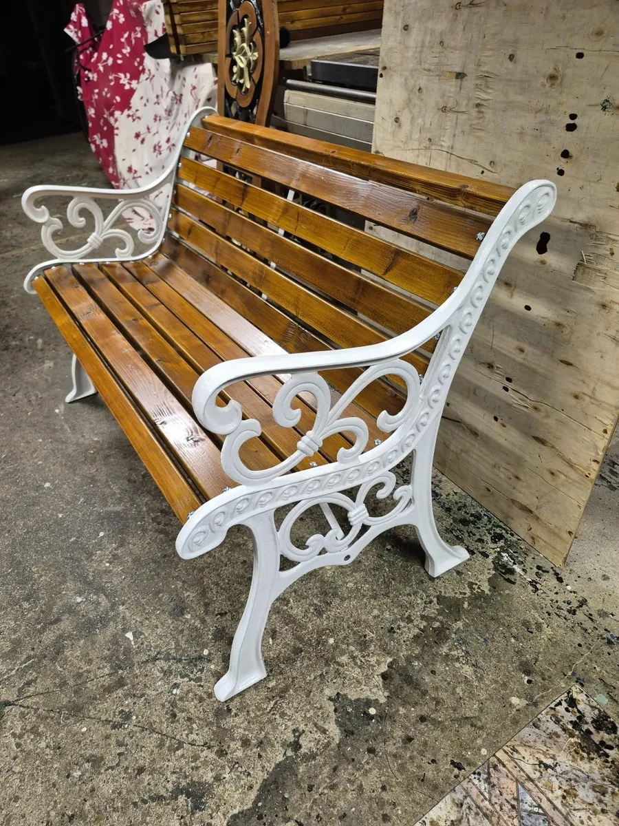 Cast iron Garden benches