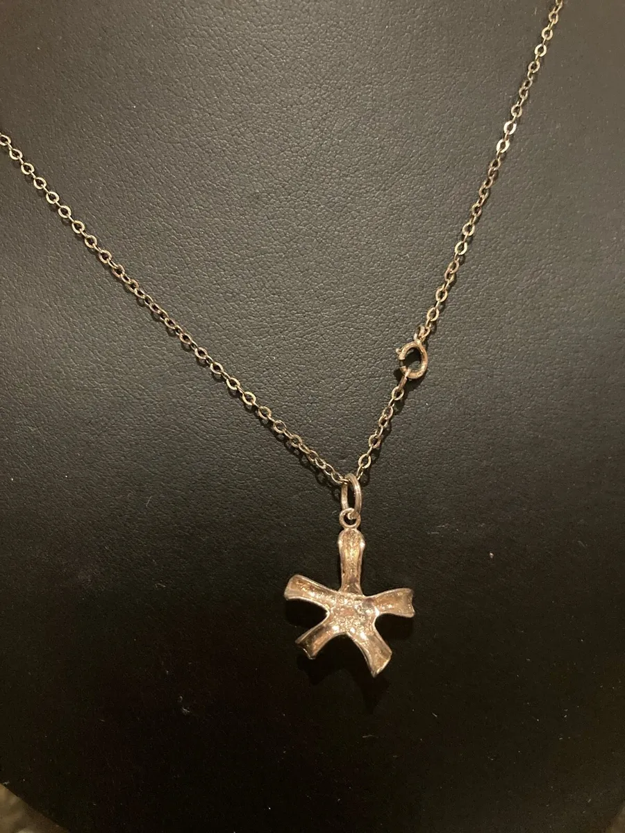 Sterling Silver pendant and chain - Image 2