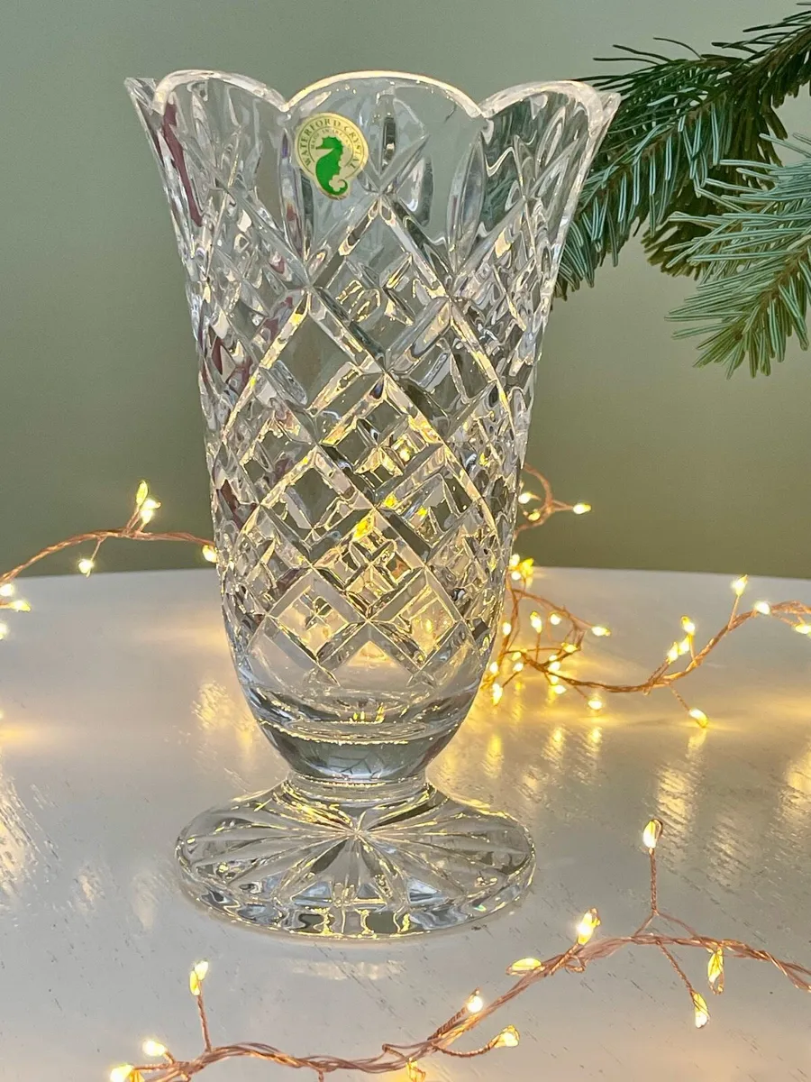 Waterford Crystal 8.5” Vase - Image 1