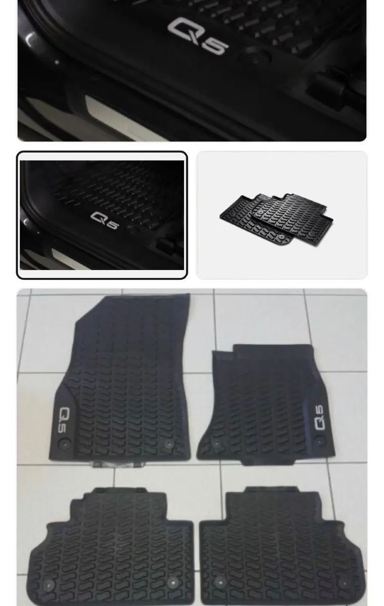Rubber car mats Audi Q5