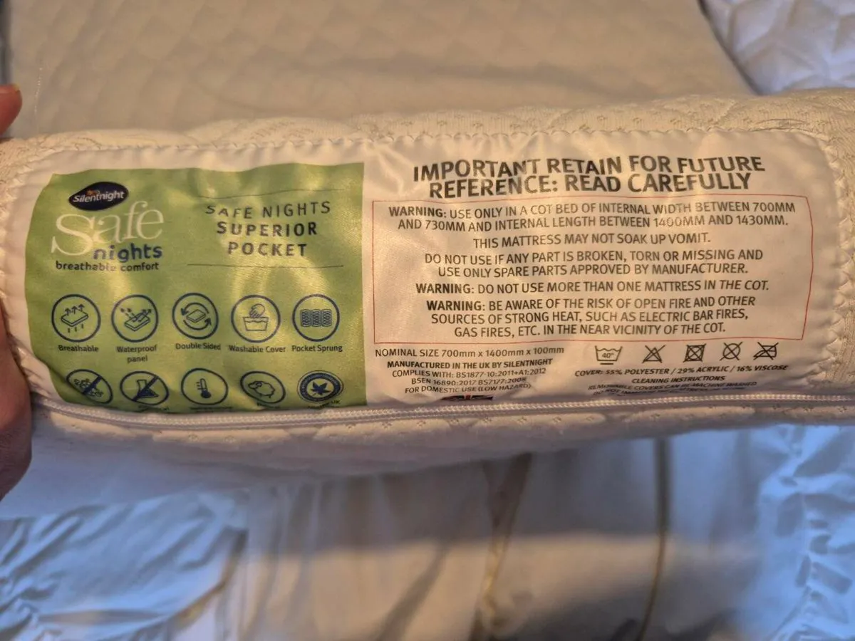 Cot Bed Mattress - Image 1