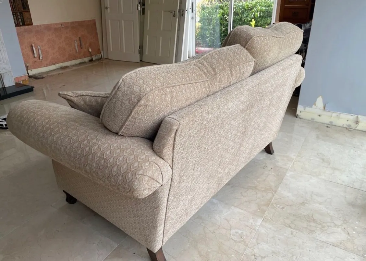 2 Beige couches - Image 4