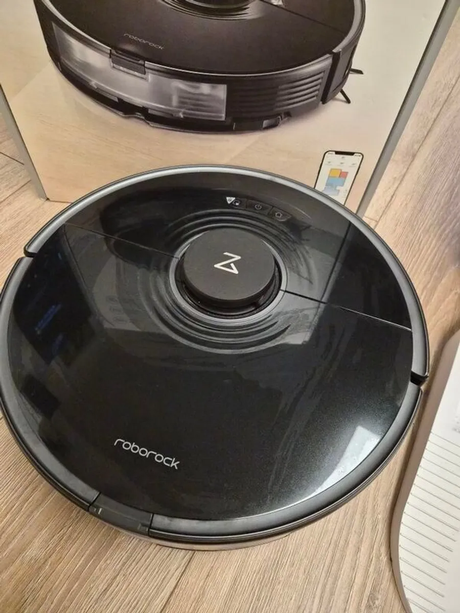Roborock S7Plus Robot Vacuum and Sonic Mop with Self-Empty Dock - Black - Image 3