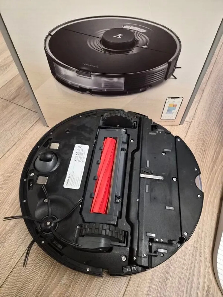 Roborock S7Plus Robot Vacuum and Sonic Mop with Self-Empty Dock - Black - Image 4