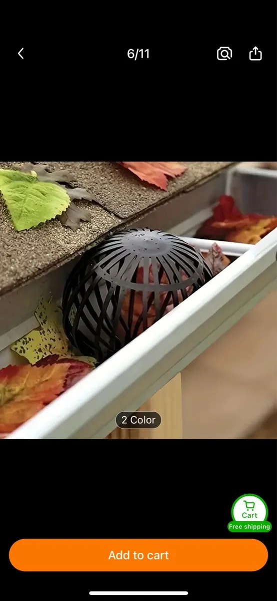 Gutter leaf collector - Image 2