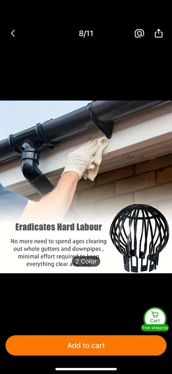 Gutter leaf collector - Image 4