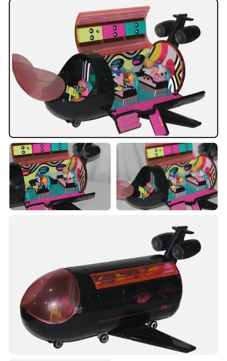 LOL Dolls Airplane MGA Surprise OMG 4in1 Airplane - Image 1