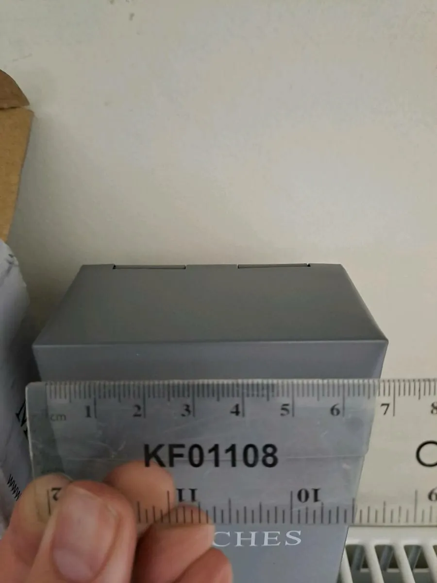 Grey Metal Match Holder - Image 3