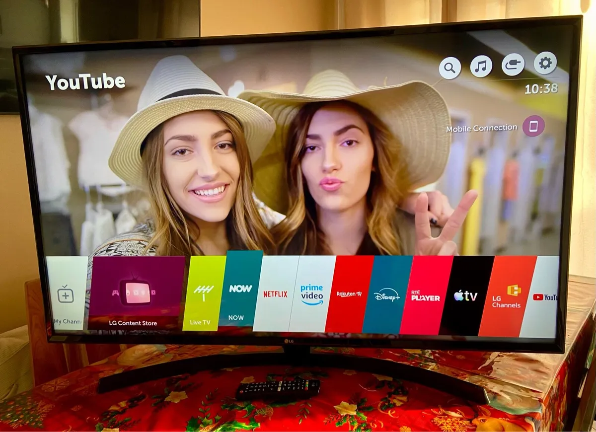 LG 50” 4K smart tv - Image 1