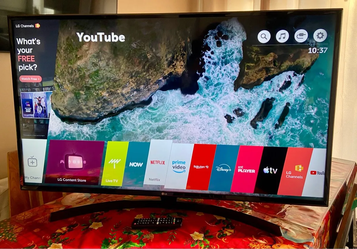 LG 50” 4K smart tv - Image 2